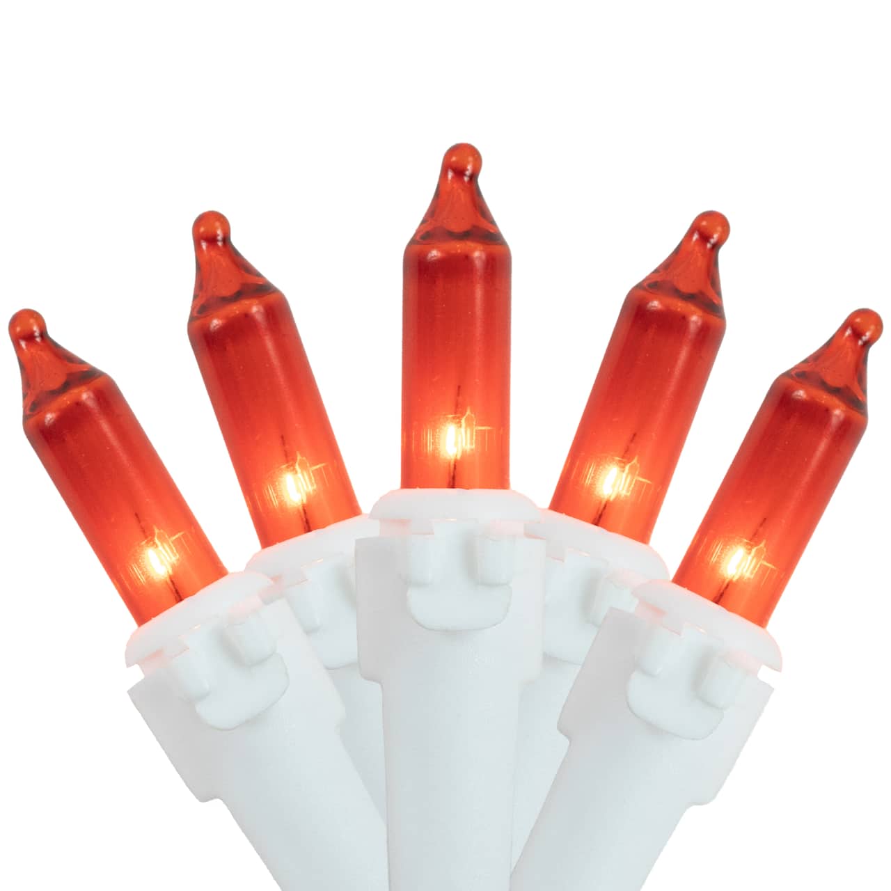 100ct. Mini Christmas String Lights with White Wire